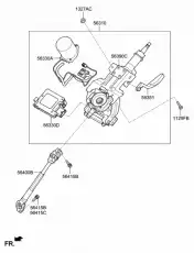 РУЛЕВАЯ КОЛОНКА 563102S811 HYUNDAI