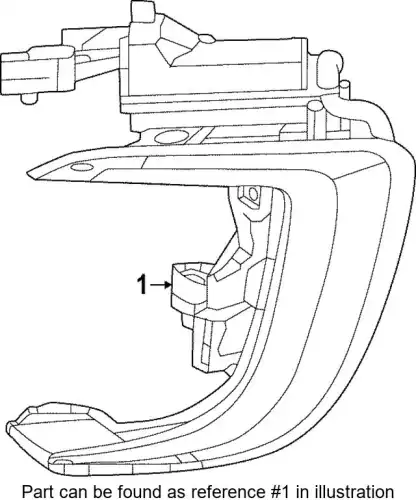Фонарь габаритный MITSUBISHI 8312A026