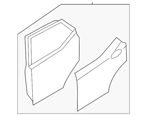 дверь 770042W010 HYUNDAI