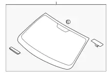 ветровое стекло 861102M040 HYUNDAI