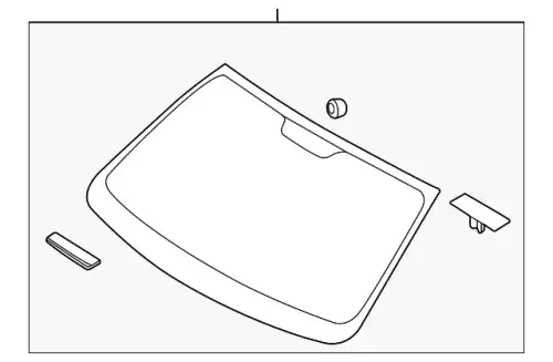 ветровое стекло 861102M040 HYUNDAI