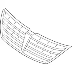 Решетка радиатора HYUNDAI / KIA 863503N700