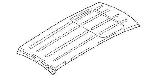 панель крыши 6711126001 HYUNDAI