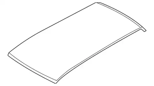ПАНЕЛЬ КРЫШИ 671112B010 KIA