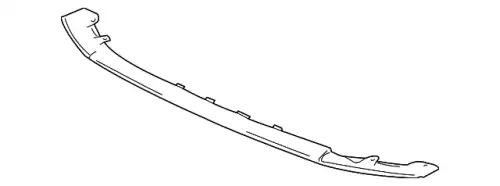 ПАНЕЛЬ ЮБКИ ВОЗДУШНОГО ОБТЕКАТЕЛЯ 6512A126 MITSUBISHI