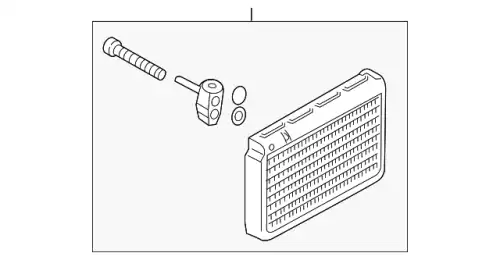 ИСПАРИТЕЛЬ КОНДИЦИОНЕРА 7810A183 MITSUBISHI