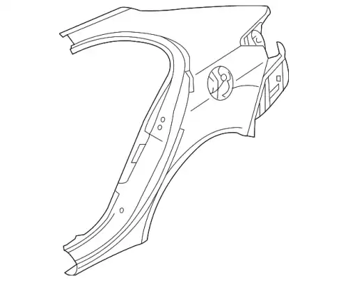 Крыло MITSUBISHI 5301D040