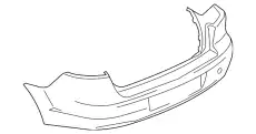ОБЛИЦОВКА ЗАДНЕГО БАМПЕРА 6410B832 MITSUBISHI
