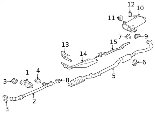 ГЛУШИТЕЛЬ 1571B227 MITSUBISHI