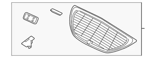 заднее стекло 871102V130 HYUNDAI
