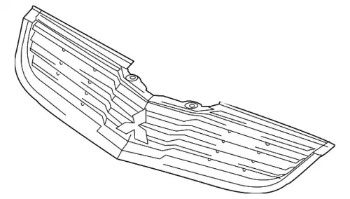 Решетка радиатора MITSUBISHI 7450A362