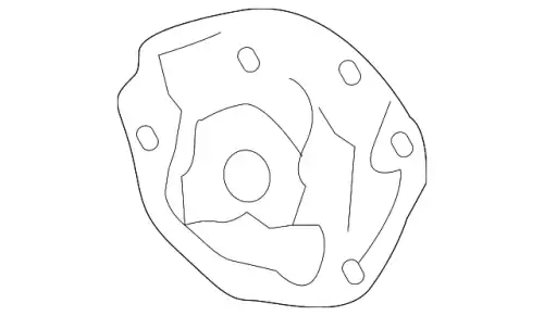 привод зеркала двери, 18вт 876123F600 HYUNDAI