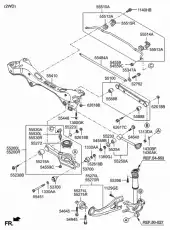 Рычаг подвески HYUNDAI / KIA 552702S850