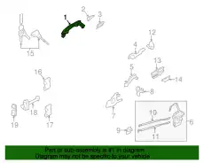 Ручка двери HYUNDAI / KIA 826513V020FHM