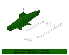 Домкрат Код производителя: 9280A012 АРТ MITSUBISHI