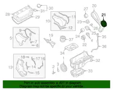 шестерня распредвала!\ Mitsubishi Montero 00> MD313741