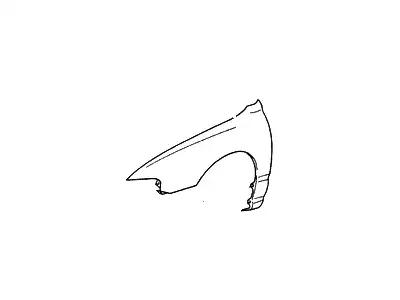 Крыло HYUNDAI / KIA 6631129520