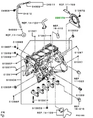  1052B219 САЛЬНИК MITSUBISHI