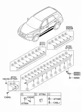 поршень двигателя 2340039811 HYUNDAI