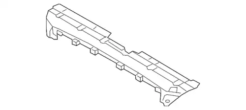 накладка бампера 86550B1000 HYUNDAI