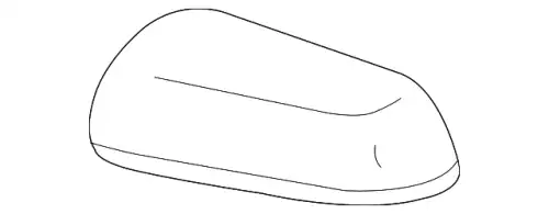 КРЫШКА ЗЕРКАЛА 7632A955XA MITSUBISHI