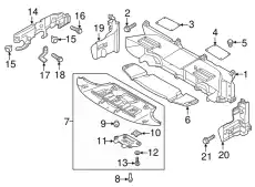  ЗАЩИТНЫЙ КОЖУХ РАДИАТОРА 29136B1000 HYUNDAI