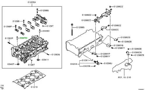 Направляющая клапана MITSUBISHI 1011A074