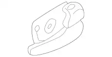 Ручка двери HYUNDAI / KIA 8262026010