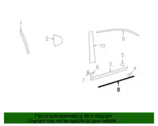 молдинг двери 877353D000 HYUNDAI