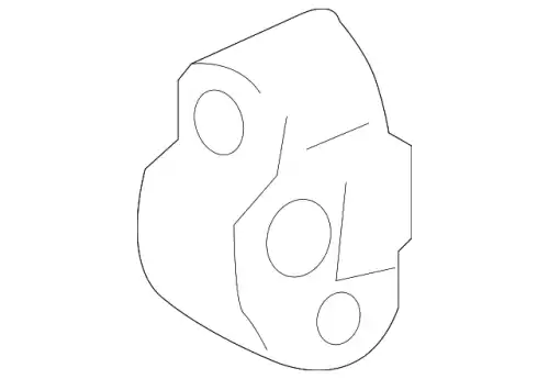 ПОДУШКА ГЛУШИТЕЛЯ MN135158 MITSUBISHI