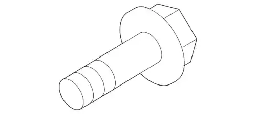 546454H000 BOLT-FLANGE KIA