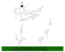 Ручка двери HYUNDAI / KIA 836523K010