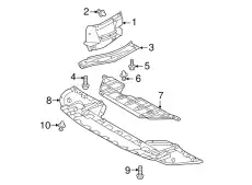 MF911983 БОЛТ ПЕРЕДНЕЙ ПОДВЕСКИ MITSUBISHI