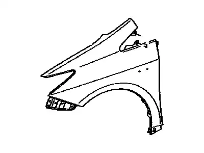 Крыло TOYOTA / LEXUS 53802-47050