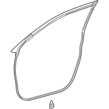 Уплотнитель двери TOYOTA / LEXUS 678620E060