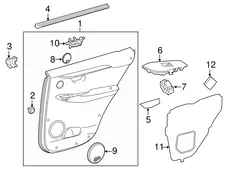 Ручка двери TOYOTA / LEXUS 6792478010