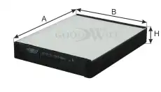 Салонный фильтр GOODWILL AG579CF
