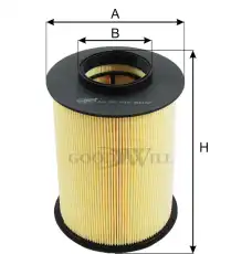 Фильтр воздушный GOODWILL AG 251