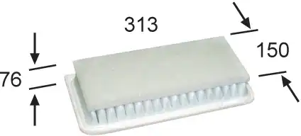Фильтр воздушный JS ASAKASHI A1028