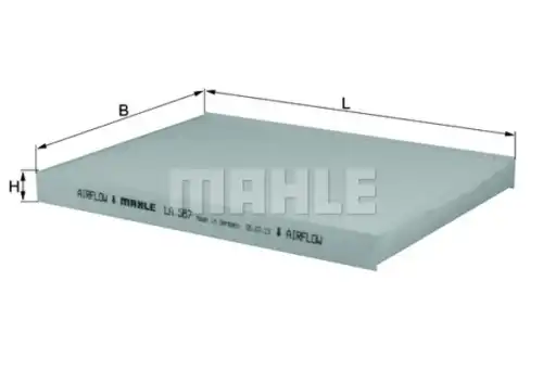 Салонный фильтр MAHLE LA 587