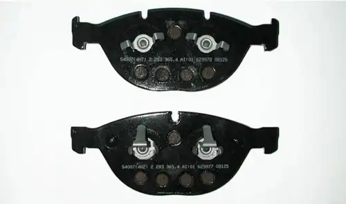Тормозные колодки дисковые BMW 34 21 2 283 366