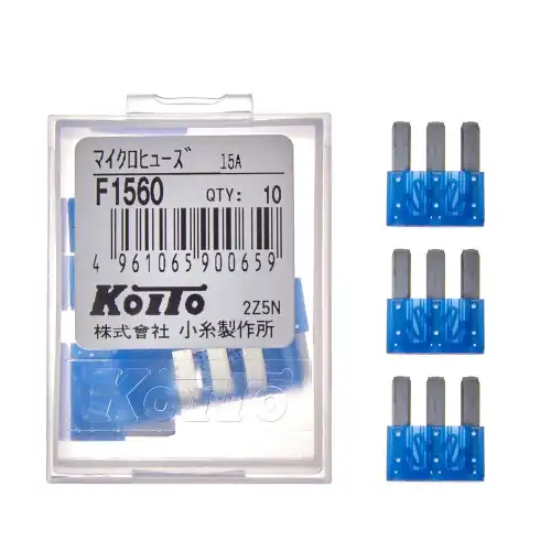  Предохранители Koito (уп. 10 шт.) арт. F1560
