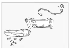 Фара противотуманная HONDA 33900T2AA01