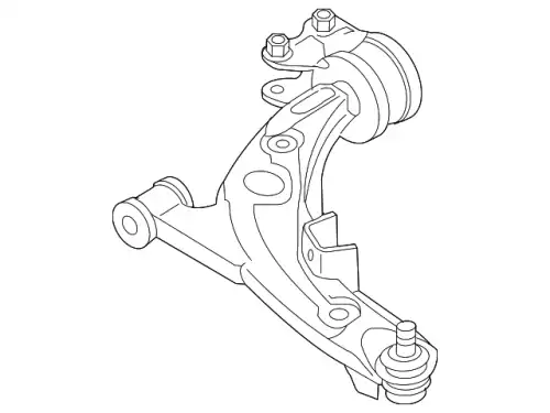 Рычаг подвески MAZDA TD1134300E