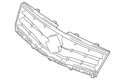 Решетка радиатора SUZUKI 7211177KA038B