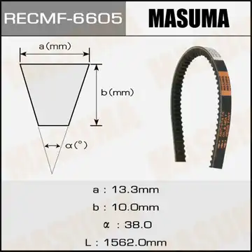 Ремень клиновой MASUMA 6605