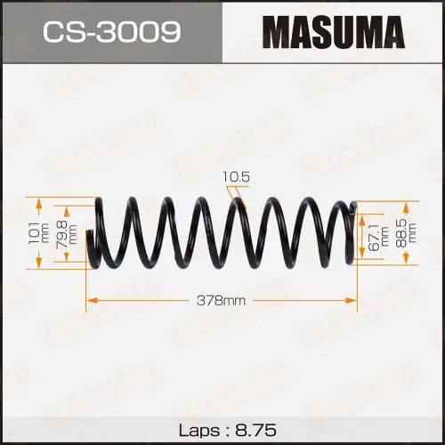ПРУЖИНА ПОДВЕСКИ CS3009 MASUMA