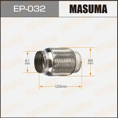 Гофра глушителя MASUMA EP-032 L= d=