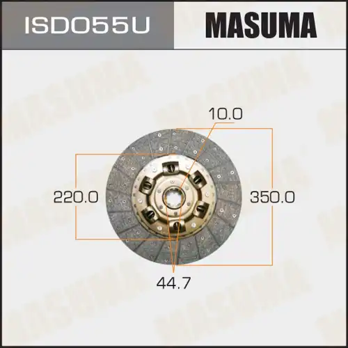 Диск сцепления MASUMA ISD055U