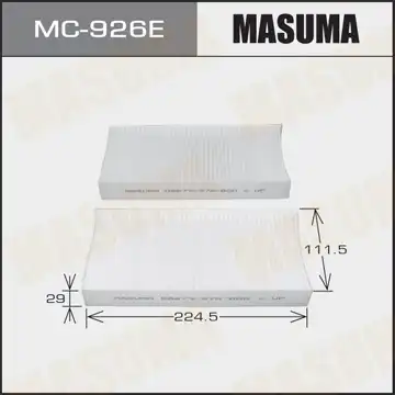 Салонный фильтр MASUMA MC926E